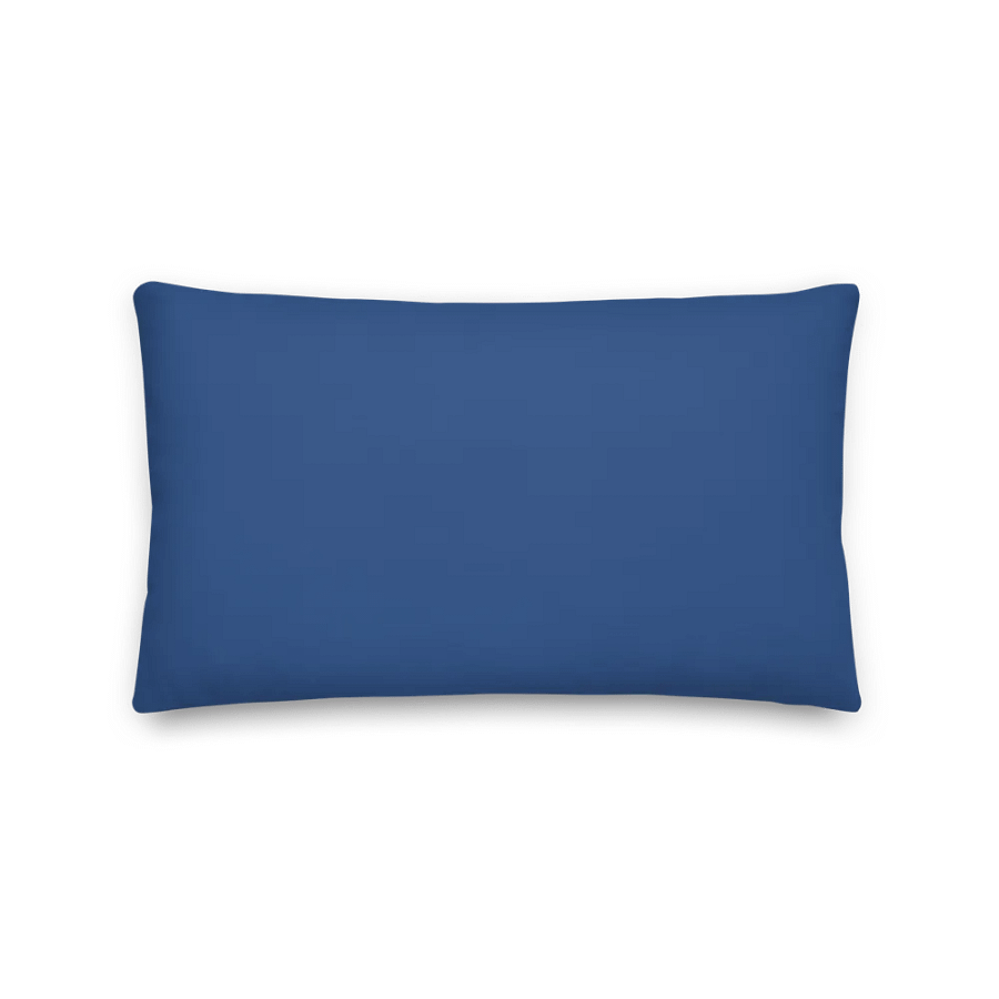 Blue Floral Throw Pillows product image (2)