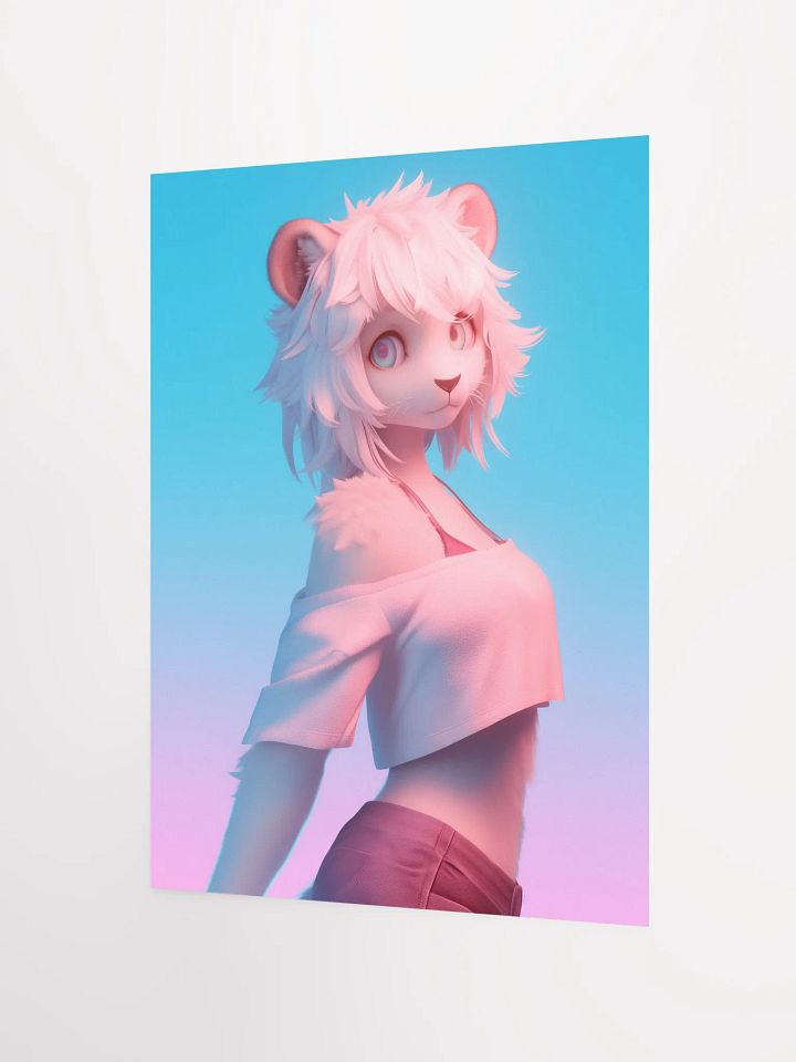 Feline Fusion Matte Poster product image (3)