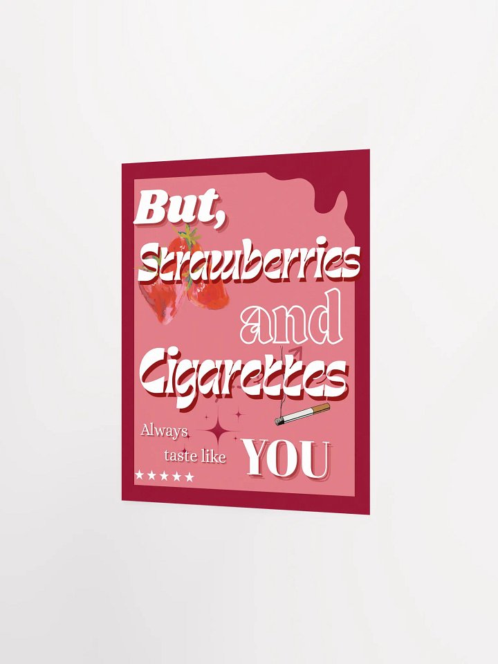 Strawberries and Cigarettes Poster product image (4)