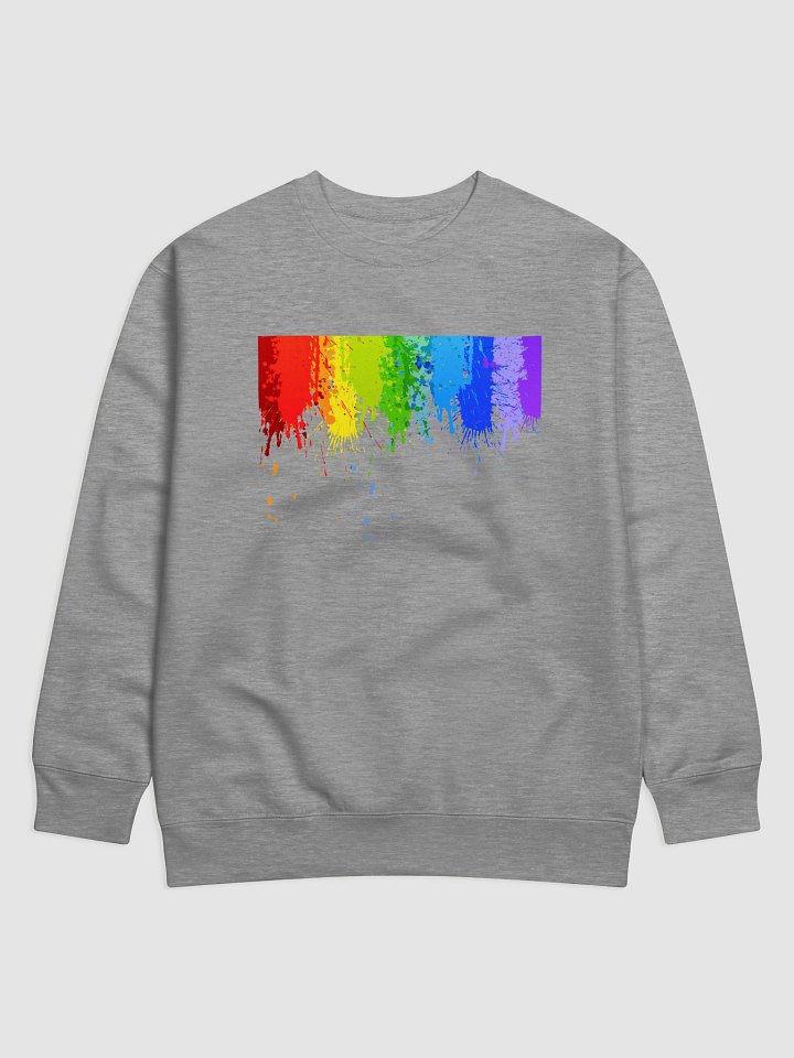Rainbow Splatter Pride Sweatshirt product image (3)
