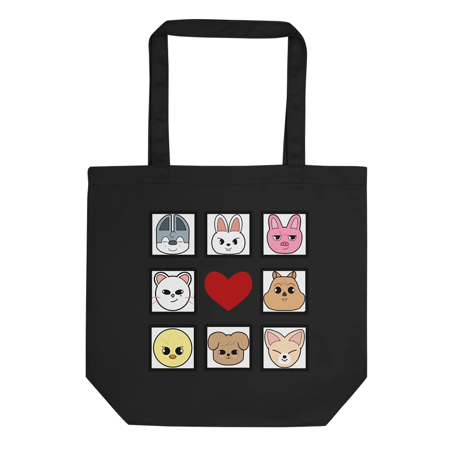 OT8 skzoo tiles and heart tote bag product image (1)