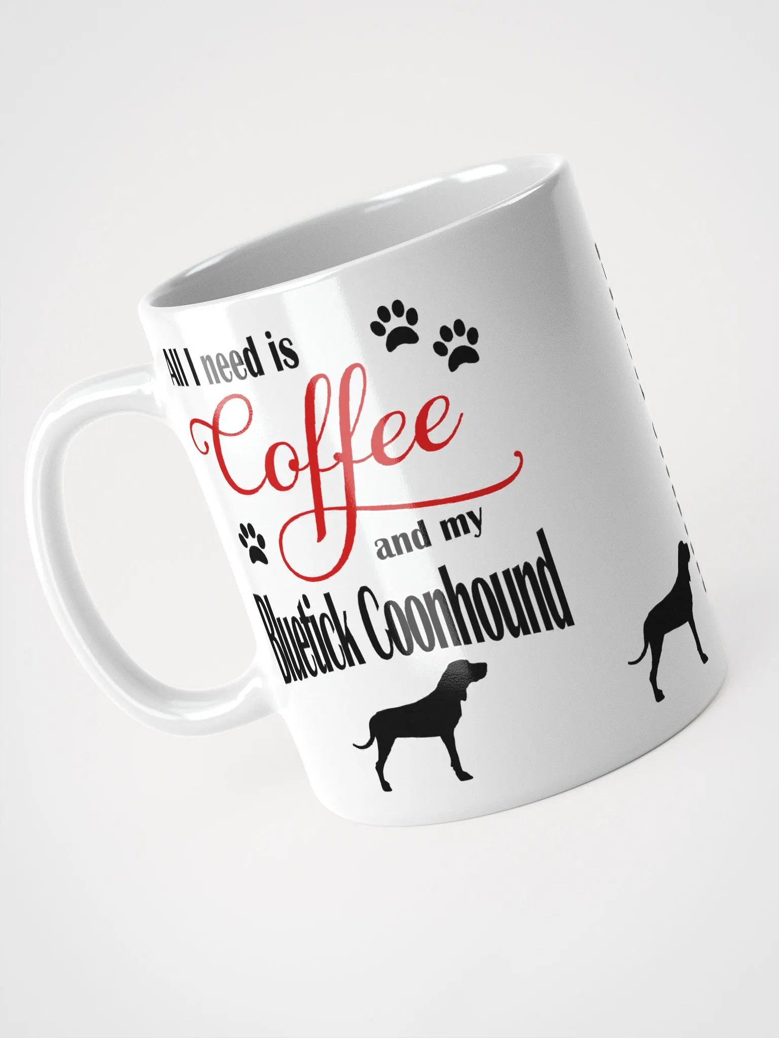 Coffee and my Bluetick Coonhound Mug product image (3)