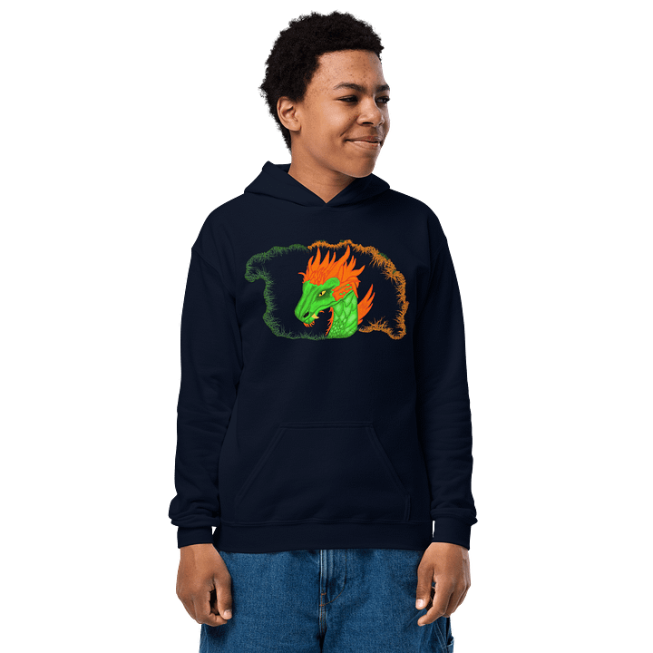 Dragon's Fury Youth Hoodie product image (1)