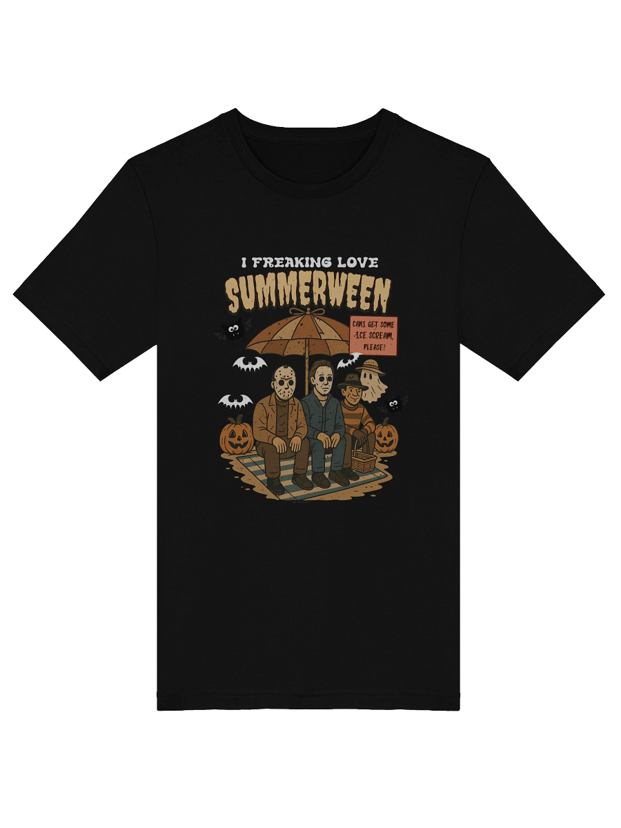 [BJ Designs] Summerween Horror Friends Unisex Graphic Tee product image (5)
