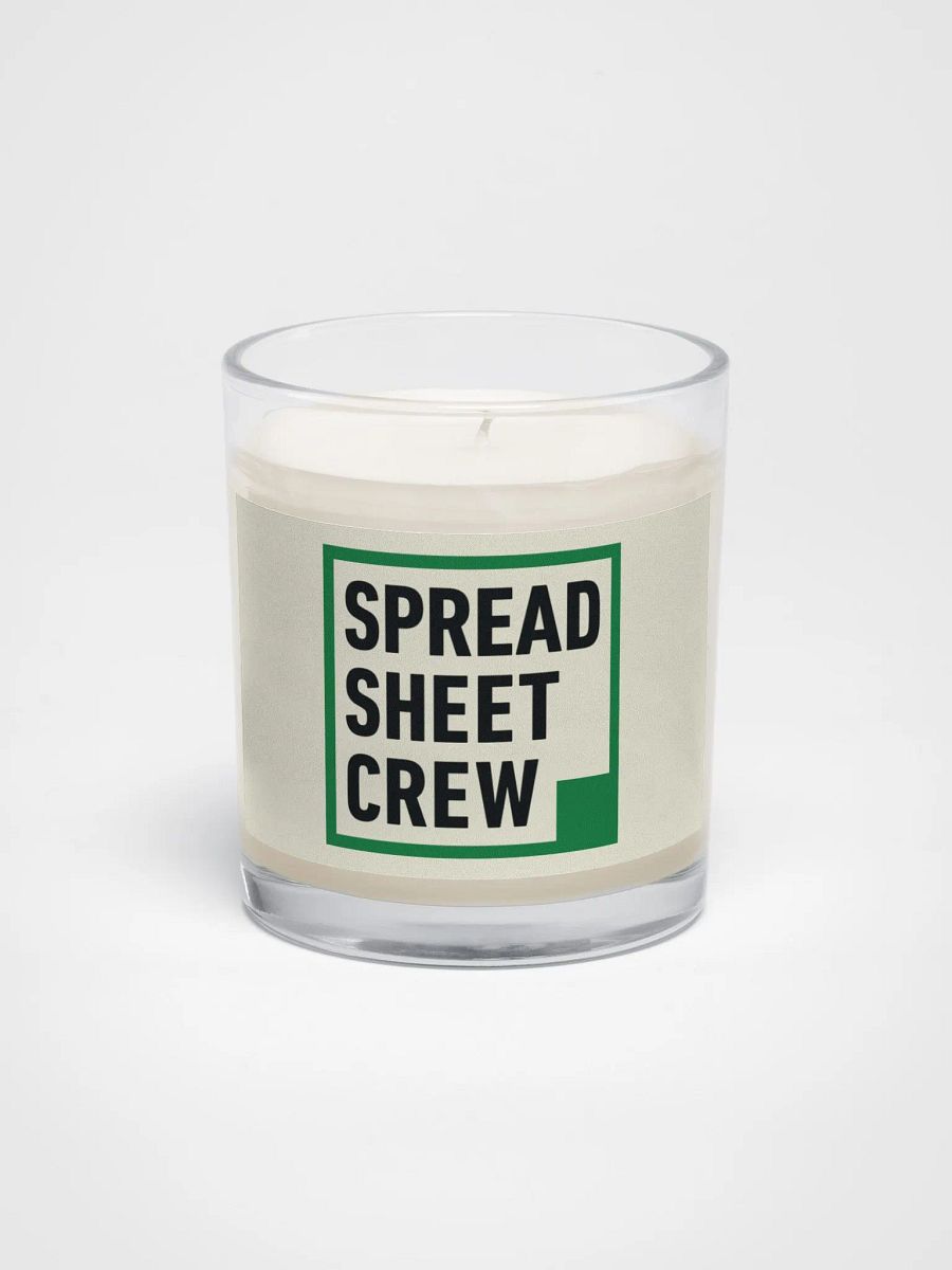 Spread Sheet Crew - Candle product image (1)