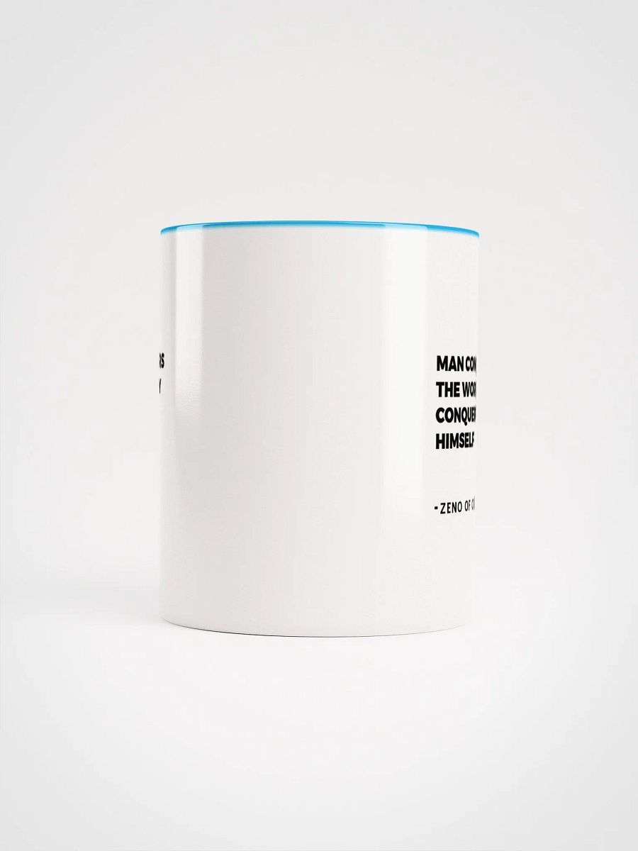 Man Conquers The World By Conquering Himself Mug product image (60)