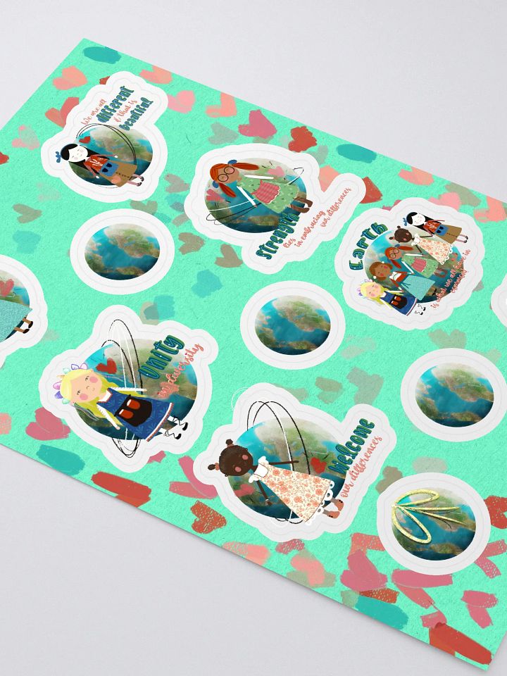 Diverse World Sticker sheet product image (2)
