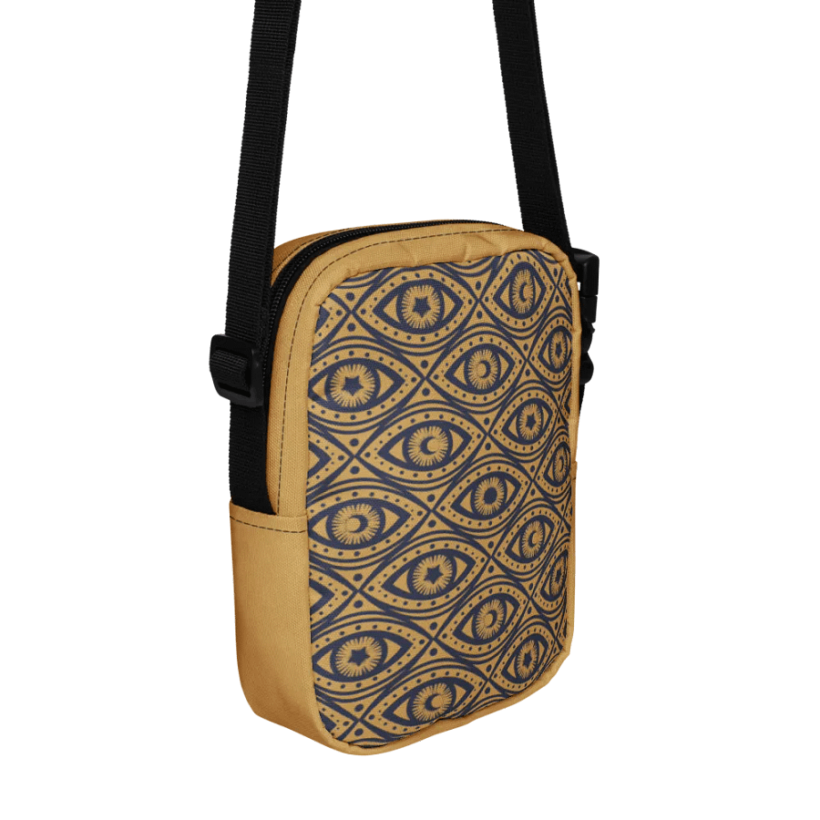 Boho Celestial Eyes Stars & Moons Crossbody Bag product image (9)