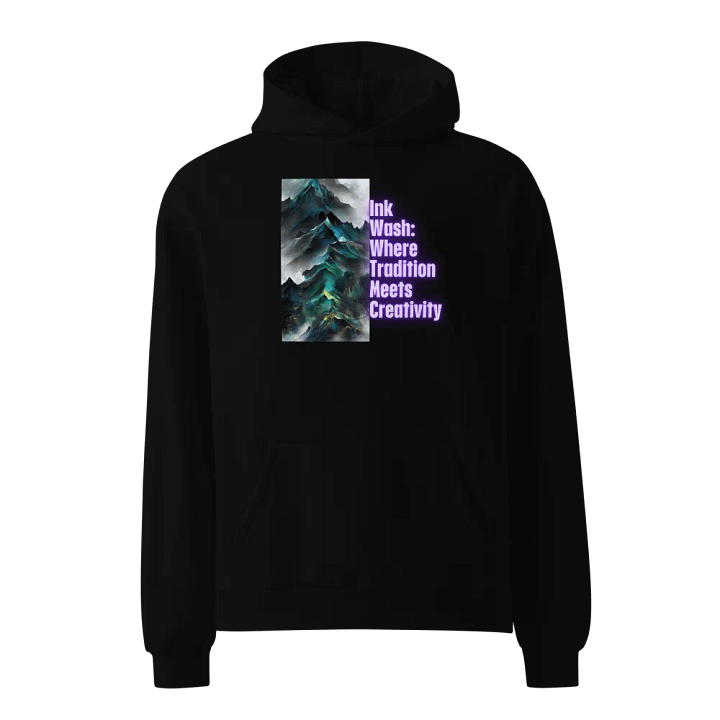 Ink Wash Elegance Hoodie product image (1)