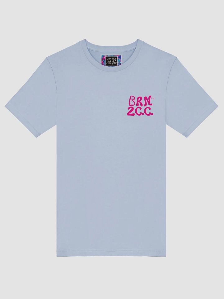 Men's | BOURNE to Cape Cod™ | Supersoft T-Shirt by Bella+Canvas | Vibrant Pink Logo on Pastel Colors product image (3)