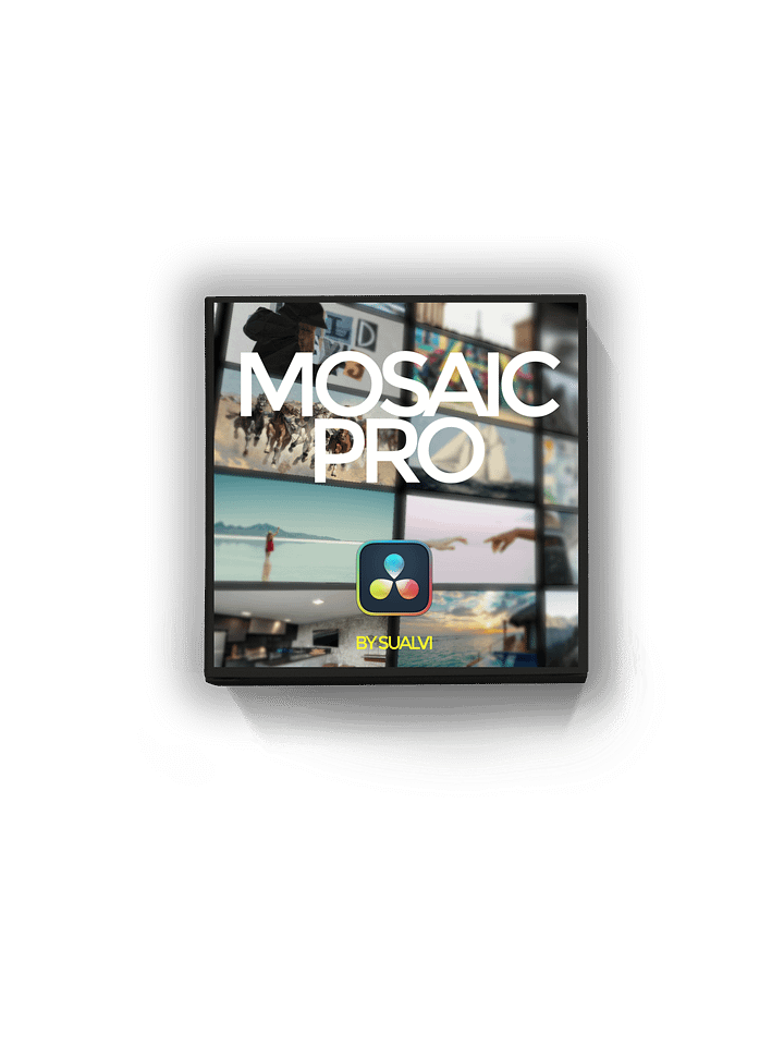 3D Mosaic Pro For DaVinci Resolve product image (1)
