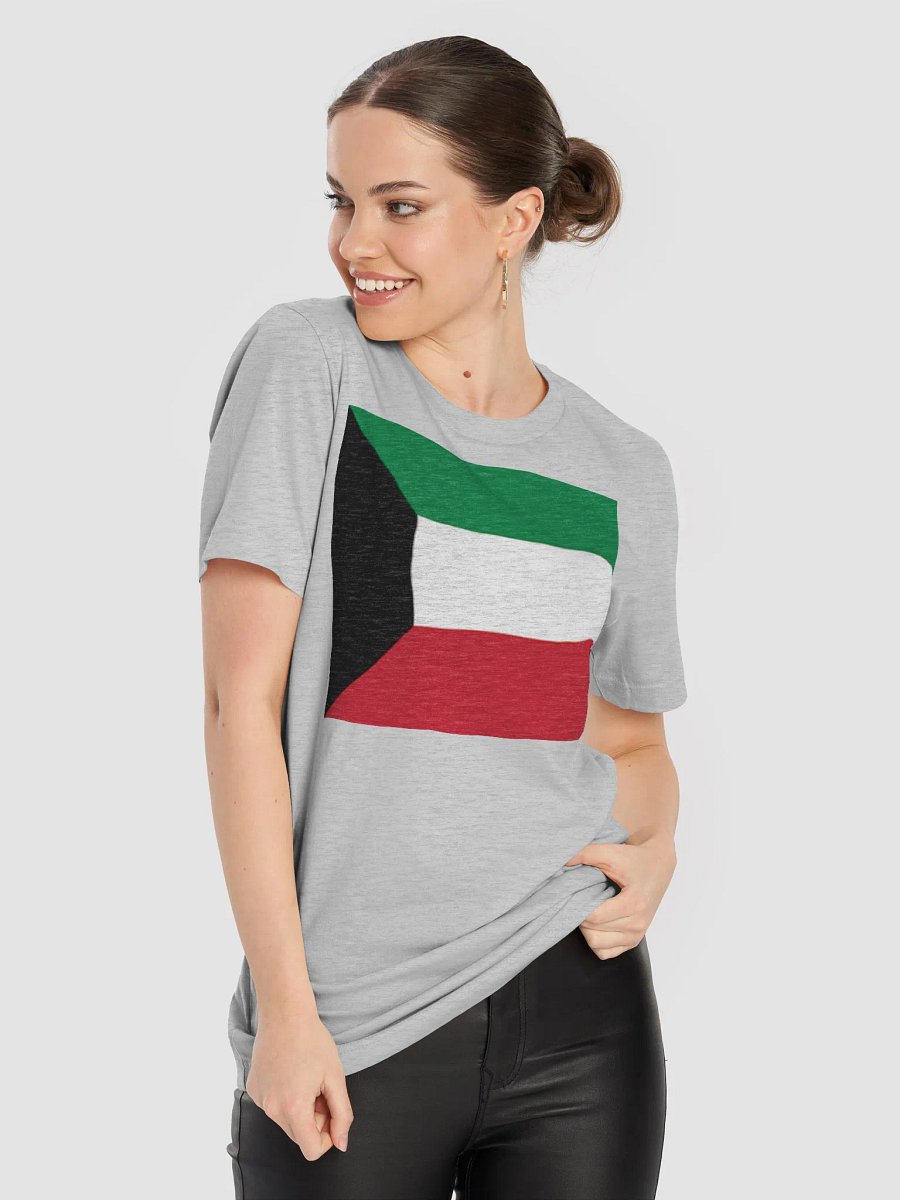Kuwaiti Flag T-Shirt - Supersoft Unisex by Graphic Grove product image (9)