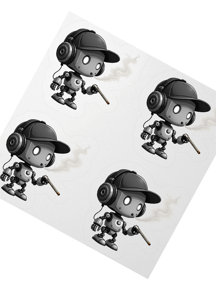 Toke-Bot Sticker Sheet product image (2)