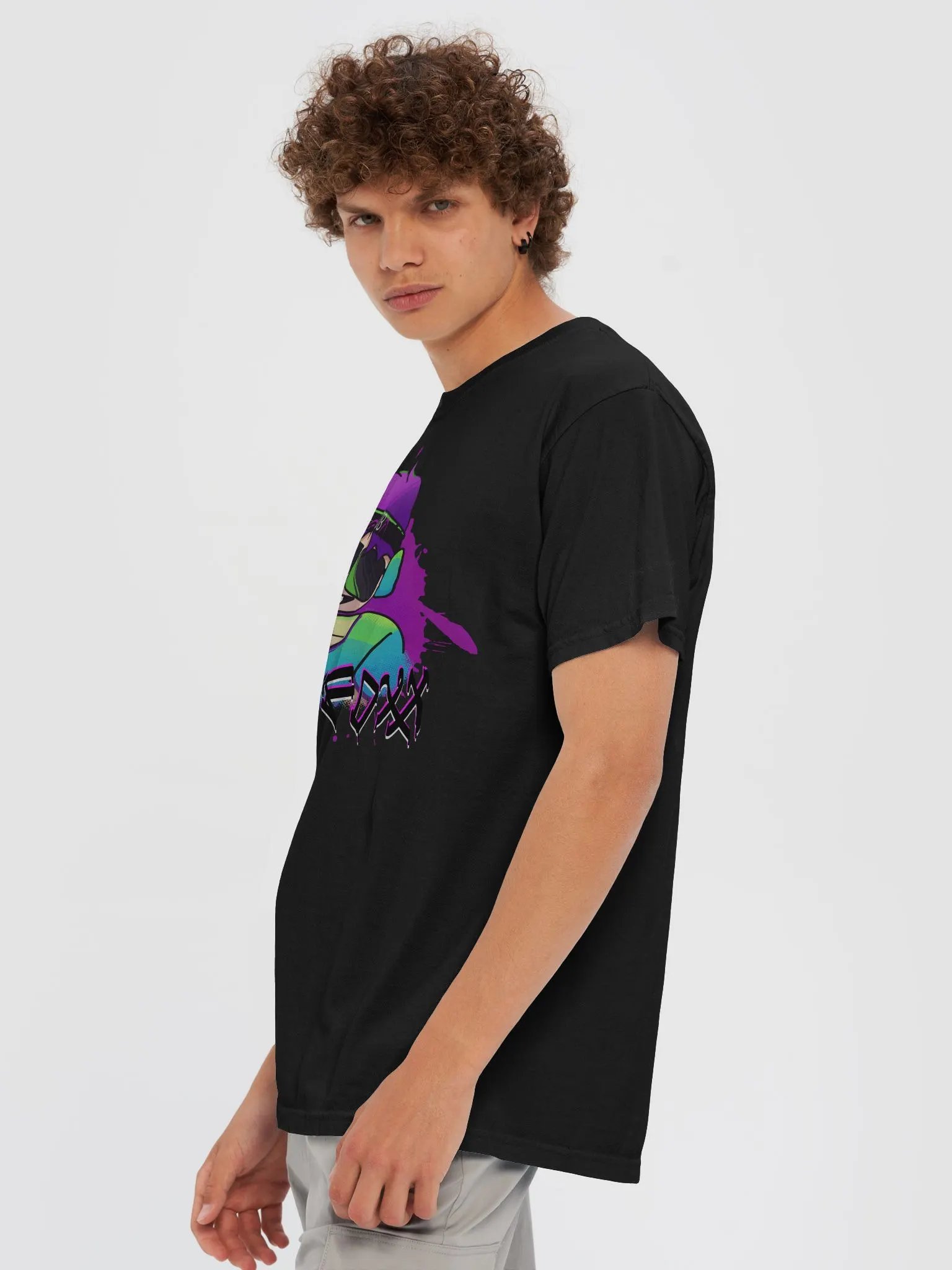 NightFoxx Spray Paint Tee product image (6)