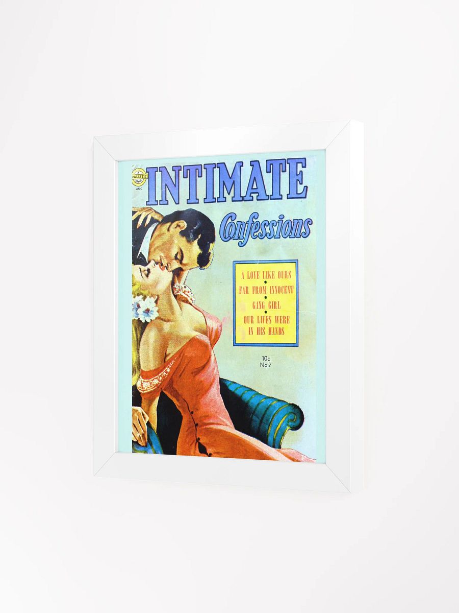 Intimate Confessions #7 Framed Poster product image (3)