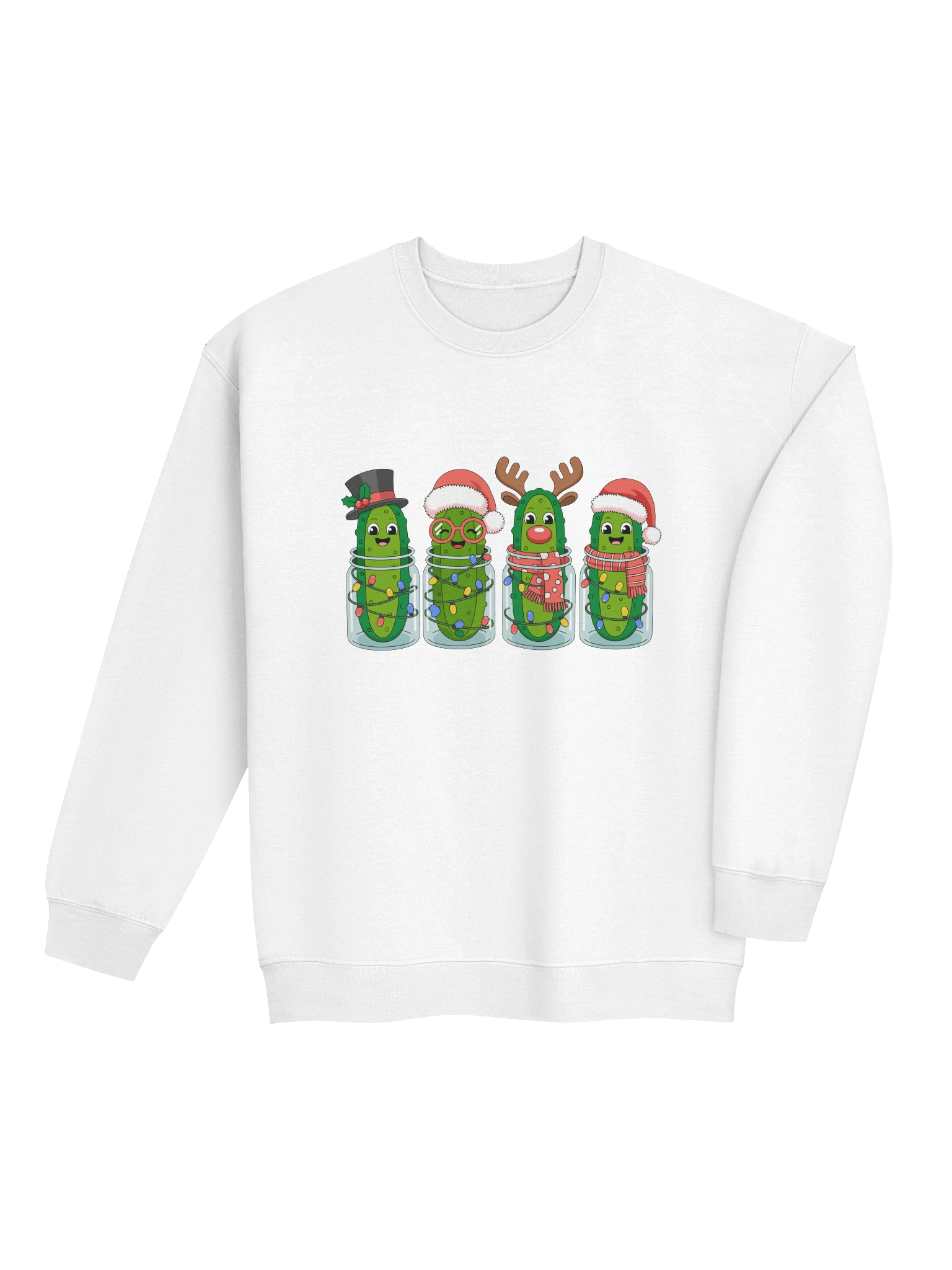 Have a Dill-lightful Christmas | Festive Pickles Sweatshirt product image (4)