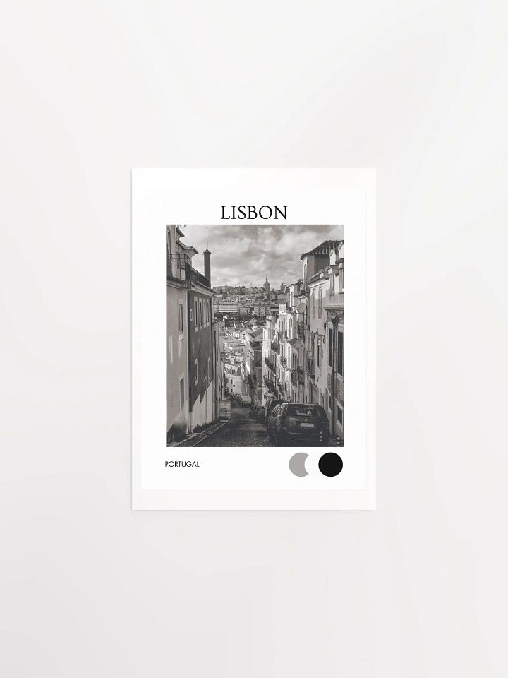 Streets of Lisbon I - Black & White product image (1)