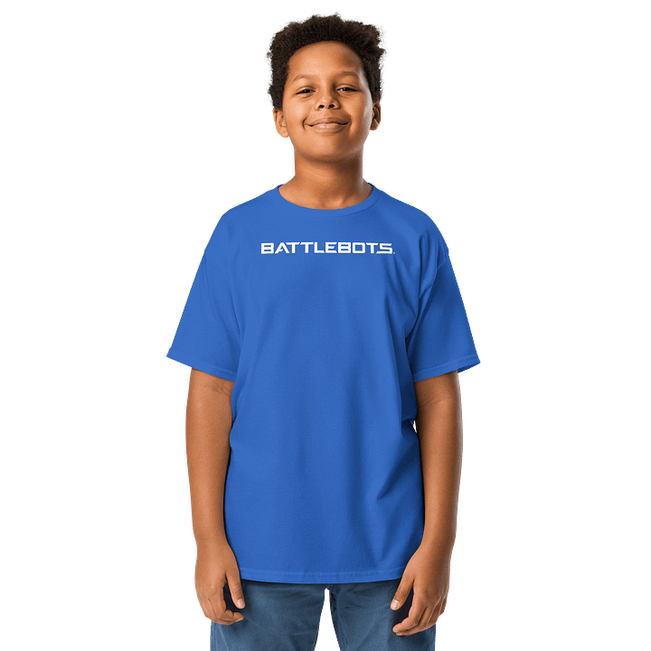 BattleBots White Logo Kids Tee - 6 Colors - BattleBots Basics! product image (1)