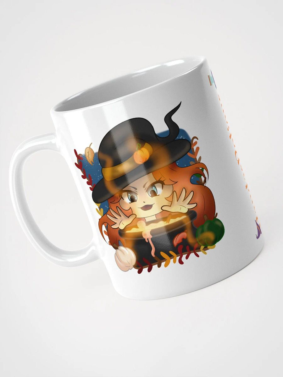 Pumpkin Witch Panda Mug product image (3)