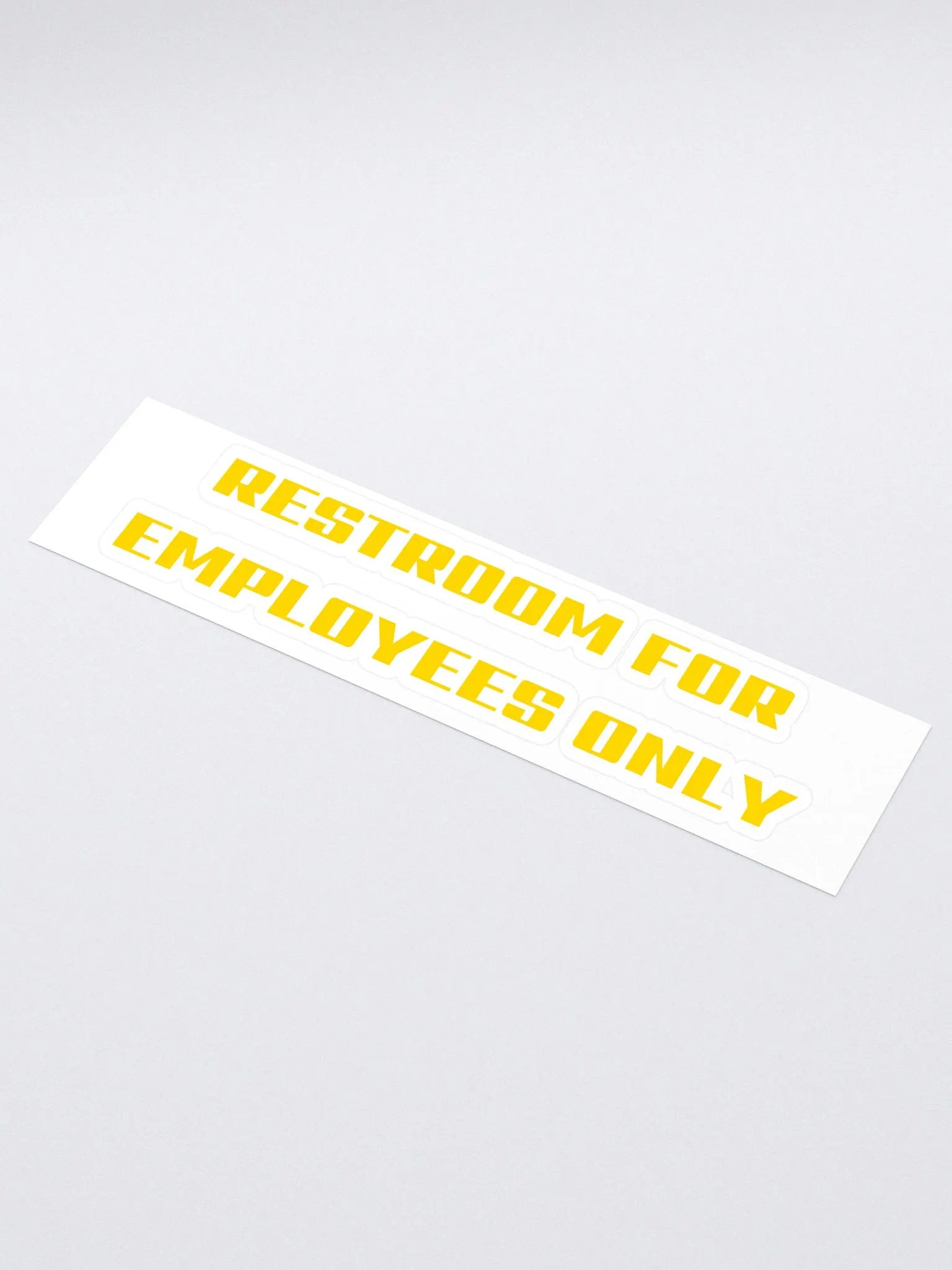 EMPLOYEES ONLY Sticker product image (1)