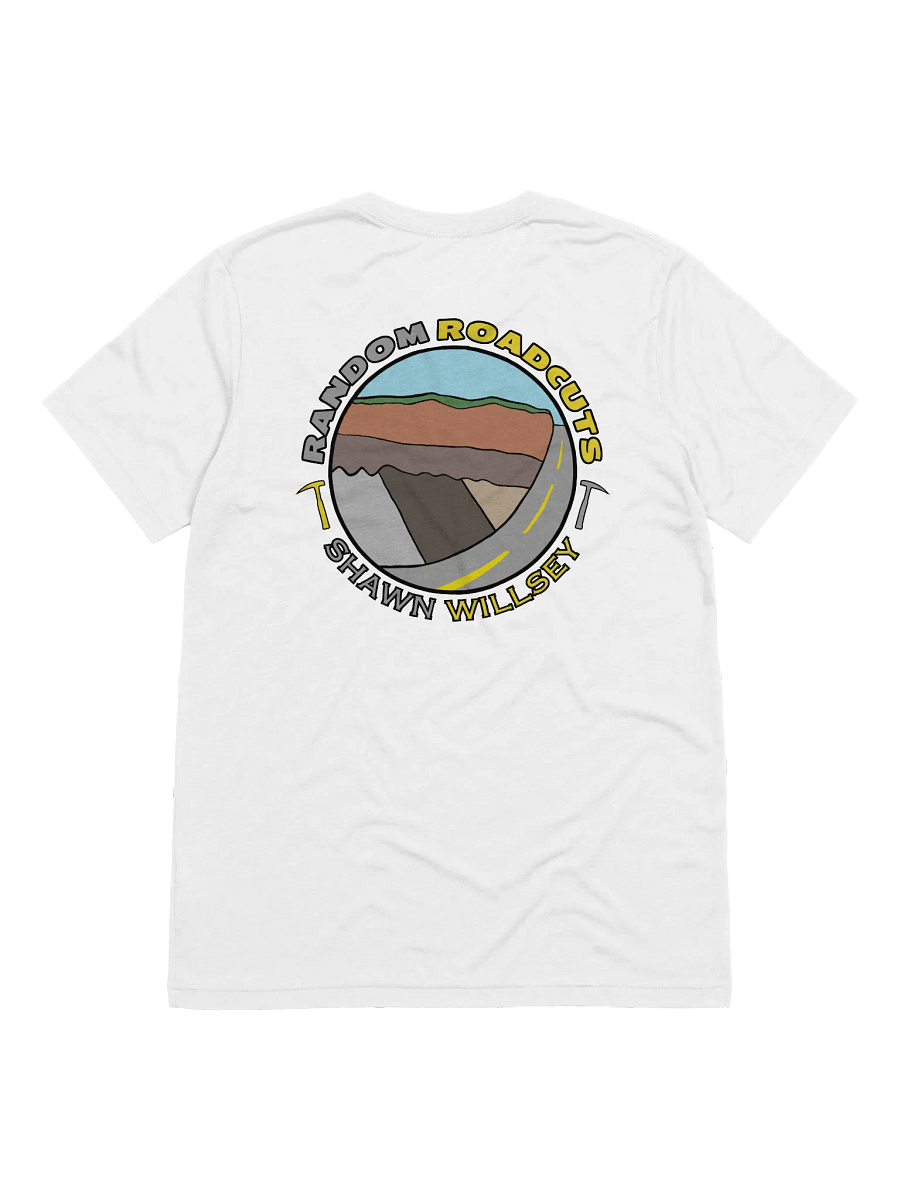 Random Roadcuts Tee w/logo on back product image (2)