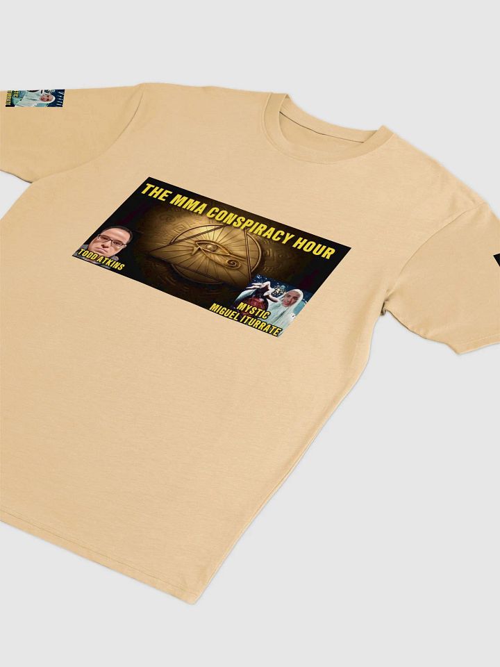 THE MMA CONSPIRACY HOUR SHIRT (GOLD) product image (2)