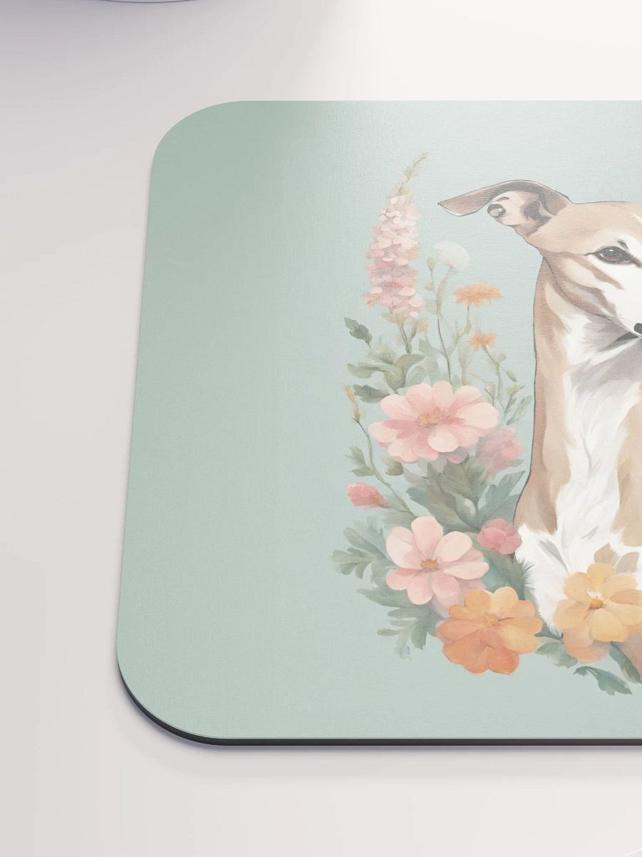 Floral Greyhound Mouse Pad product image (6)