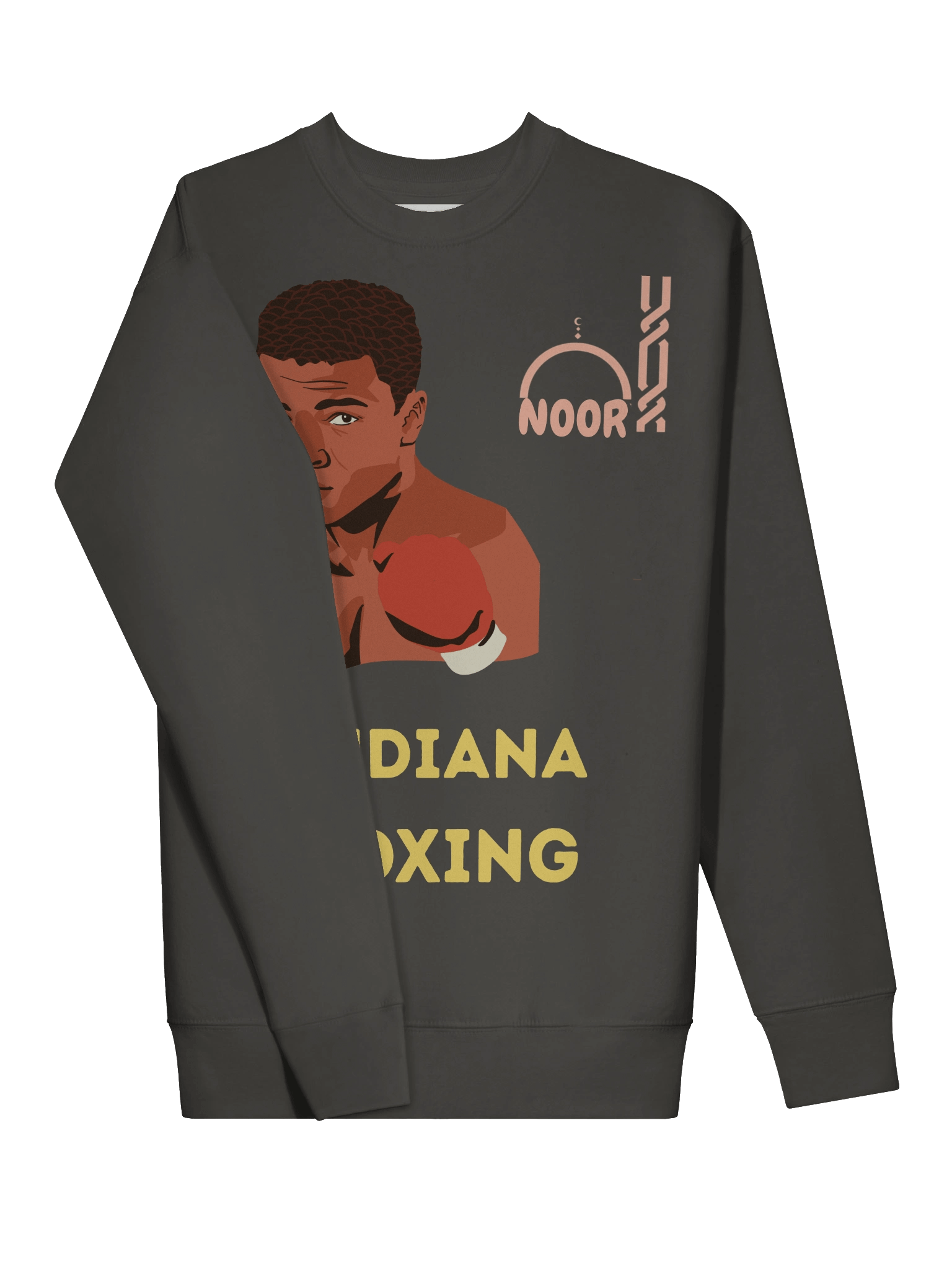 Noor Indiana Boxing Premium Cotton Sweatshirt product image (15)