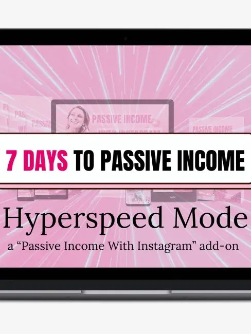 Hyperspeed Mode | An Add-On To Passive Income With Instagram product image (1)