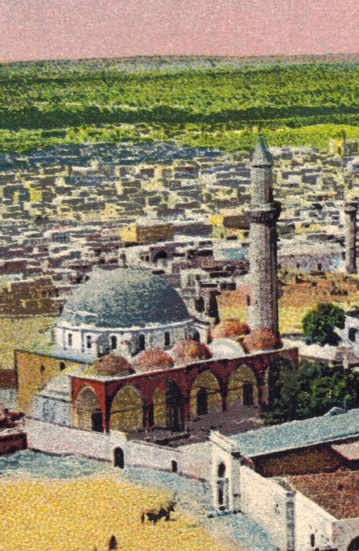 حلب منظر عام للمدينة من القلعة 1925 - صورة رقمية product image (2)