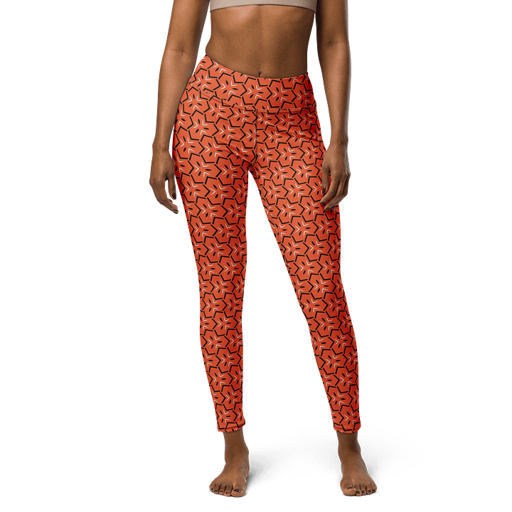 Onyx & Ember Geometric Print Yoga Leggings product image (1)