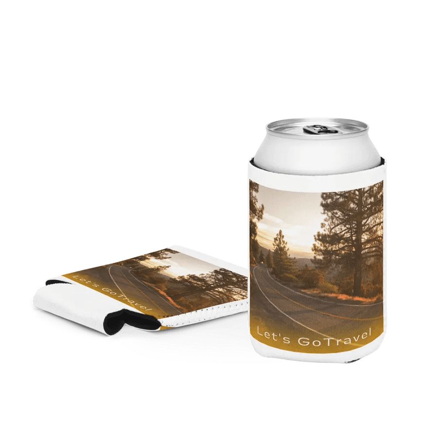 Let's Travel Can Cooler product image (4)