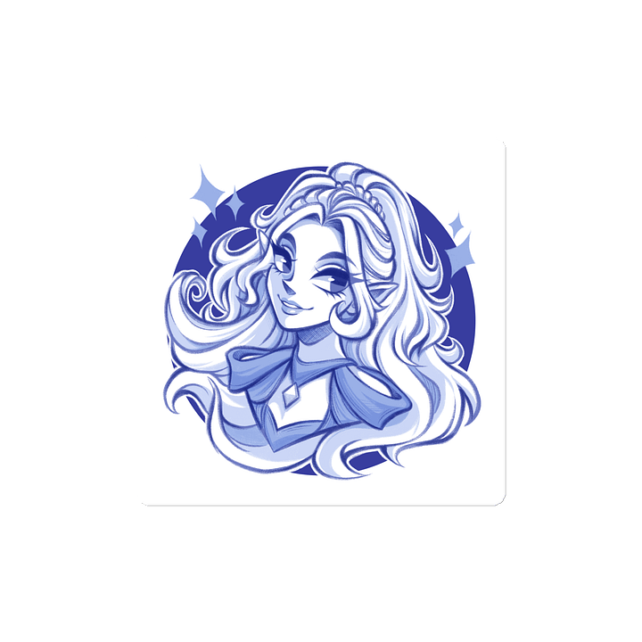 Sketchy Blue Aesuith Magnet product image (2)