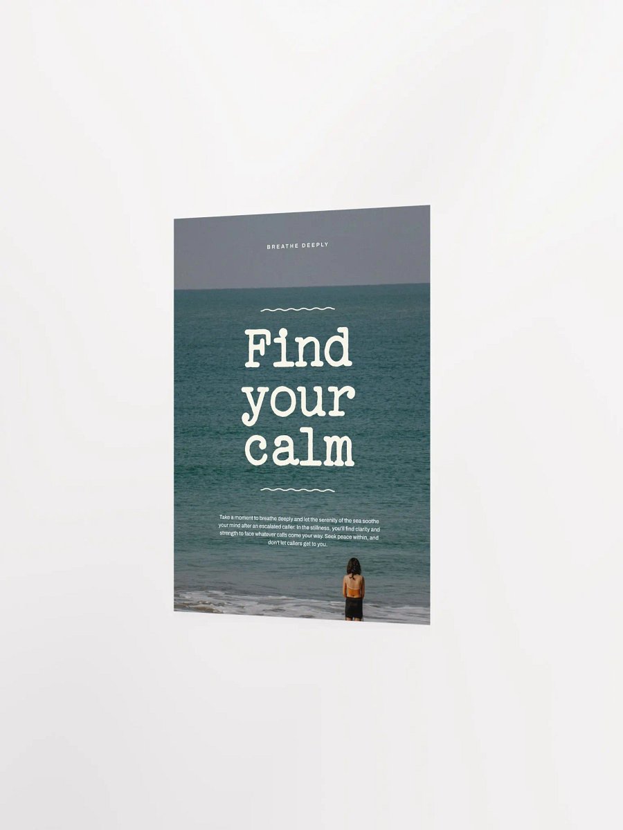 Find Your Calm Poster product image (25)