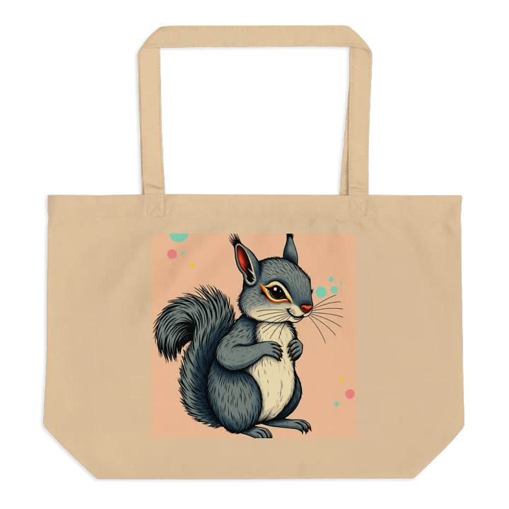 Colorful Squirrel Eco Tote product image (1)