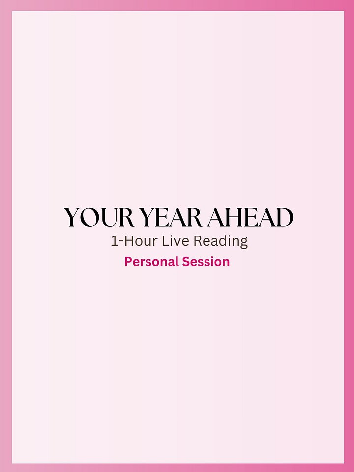 Your Year Ahead | 1-Hour Live Solar Return Reading product image (1)