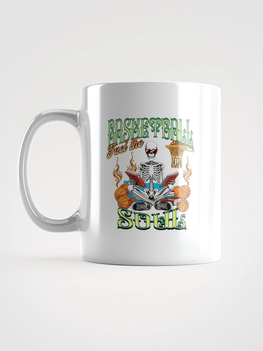 Basketball Fuel The Soul Skeleton Hoops Mug product image (1)
