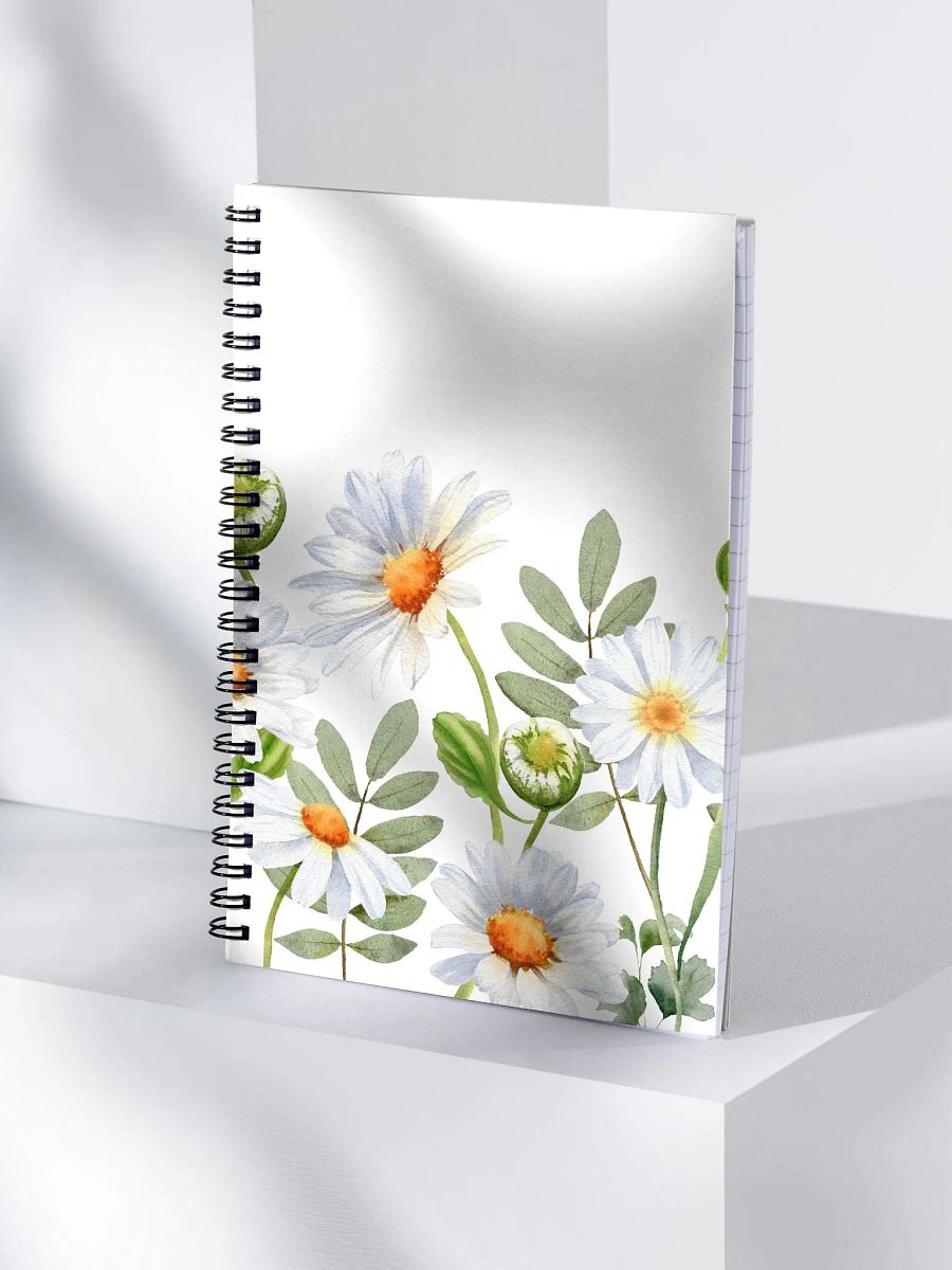 Daisy Spiral Notebook product image (4)