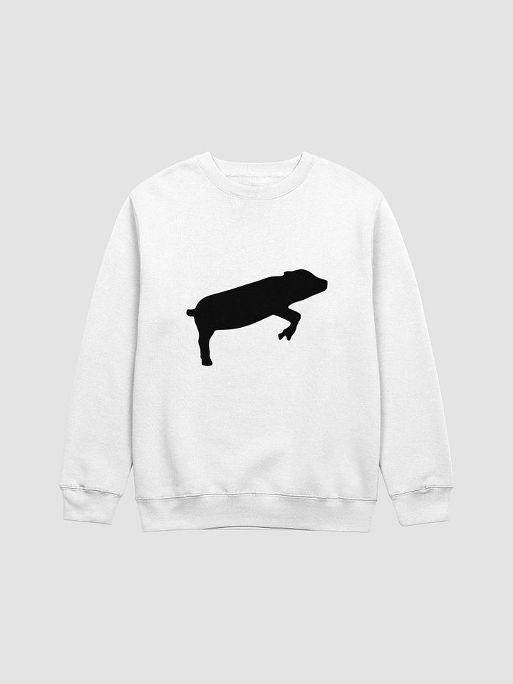 Leaping Pig BLACK (Premium Crewcut Sweater) product image (21)