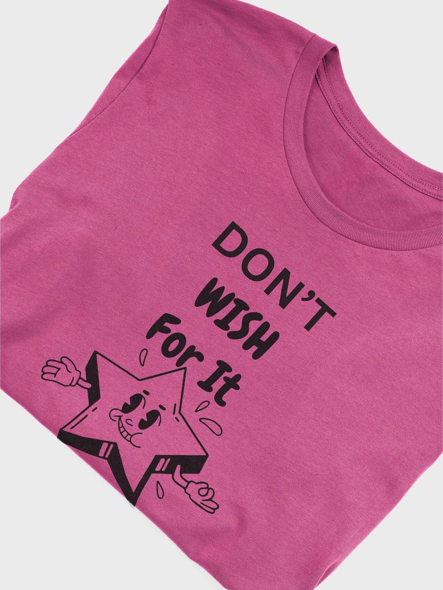 Work for it Bella-canvas T-shirt product image (3)