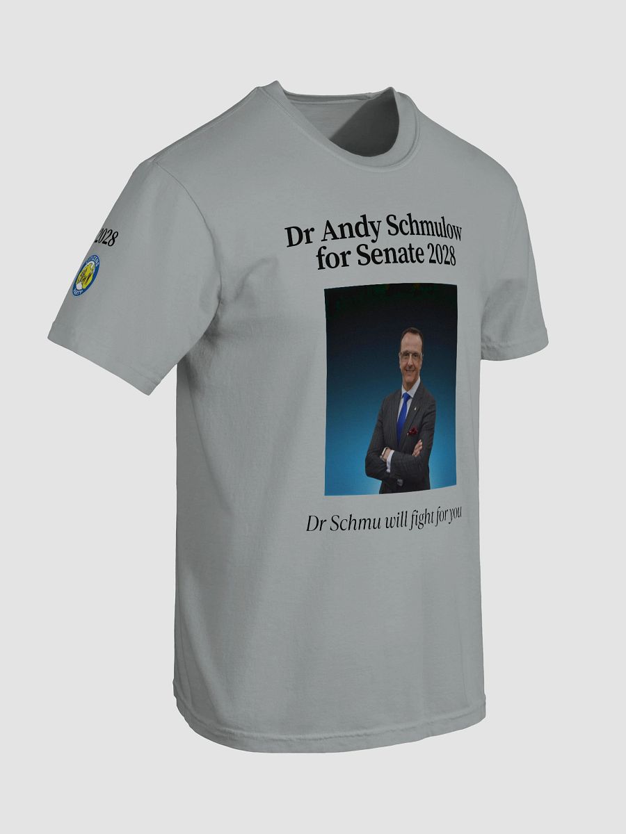Dr Schmu will fight for you T-Shirt (White, Blue, Grey) product image (19)