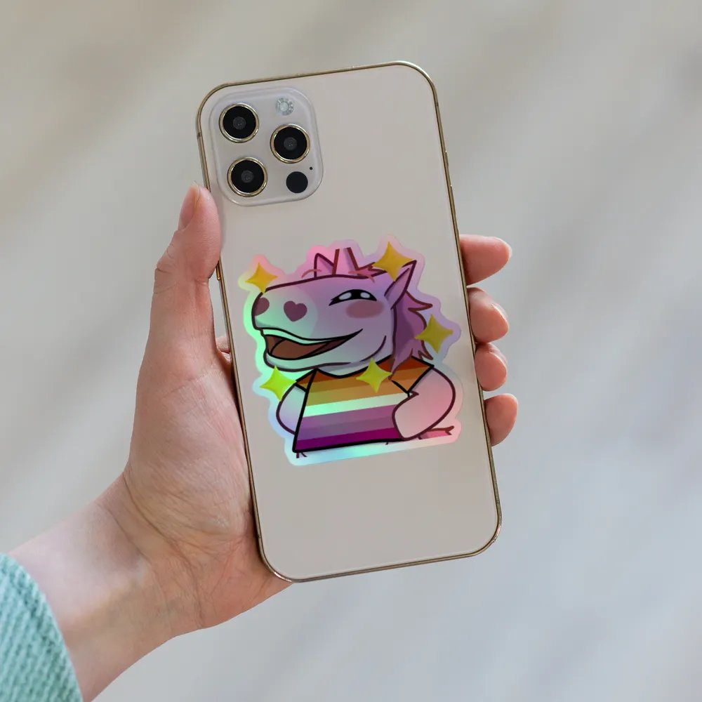 LESBIAN Pride Holographic Sticker product image (8)