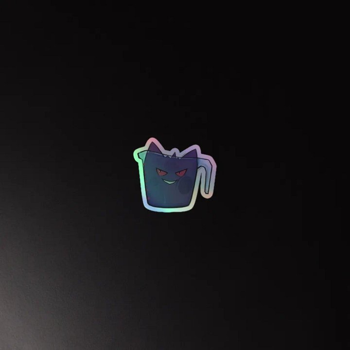 Holo Smug in a Cup Sticker product image (2)
