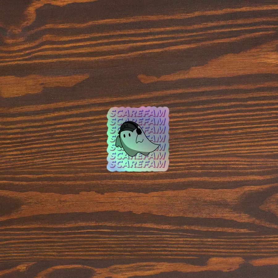 SCAREFAM Holographic Sticker product image (5)