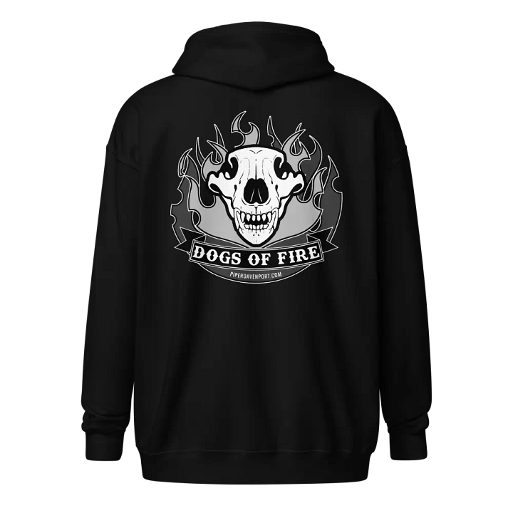 Dogs of Fire Zip Hoodie B-Only product image (1)