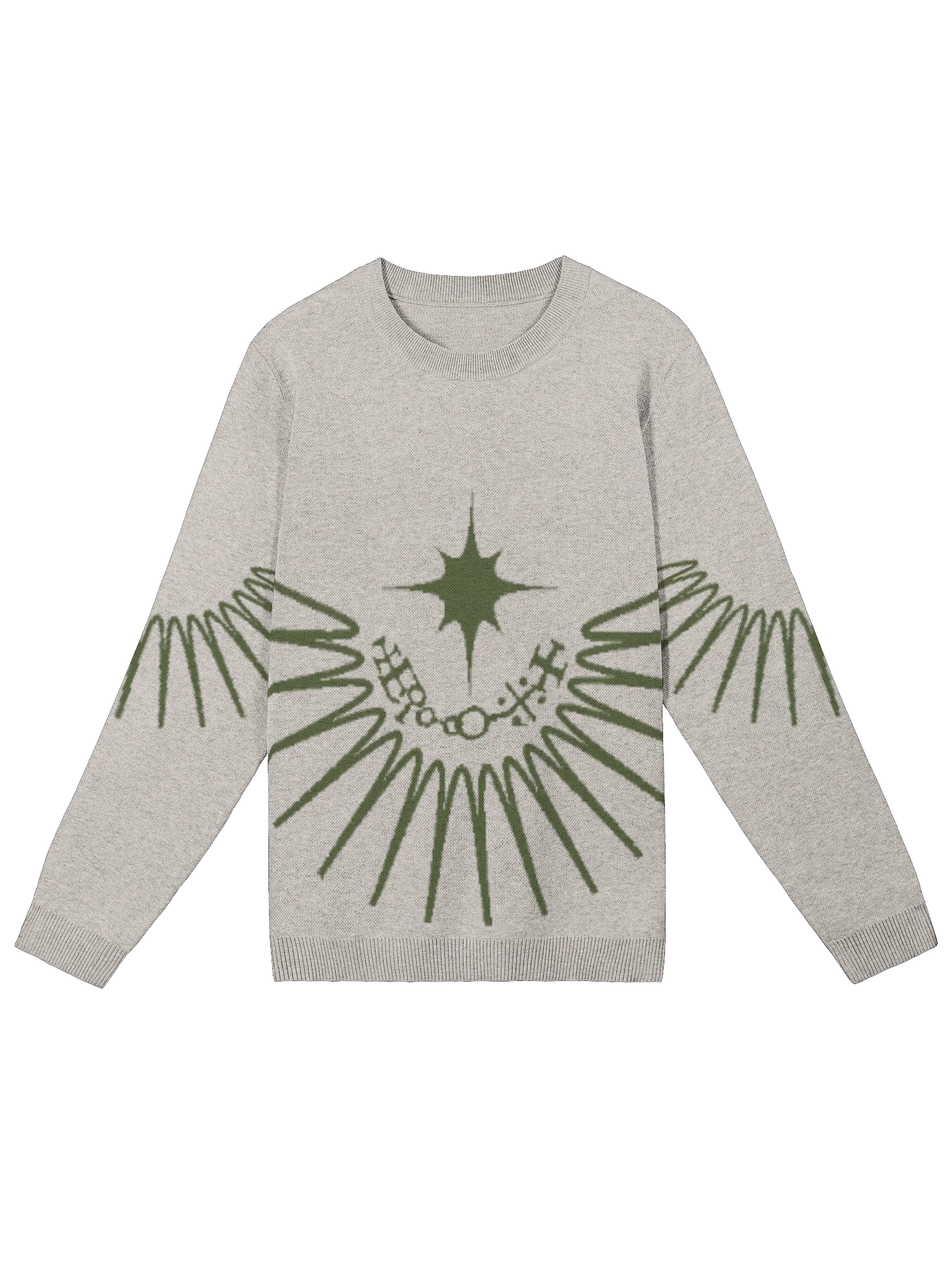 SIGNAL/DECODE; Sweater Sand, Olive product image (1)