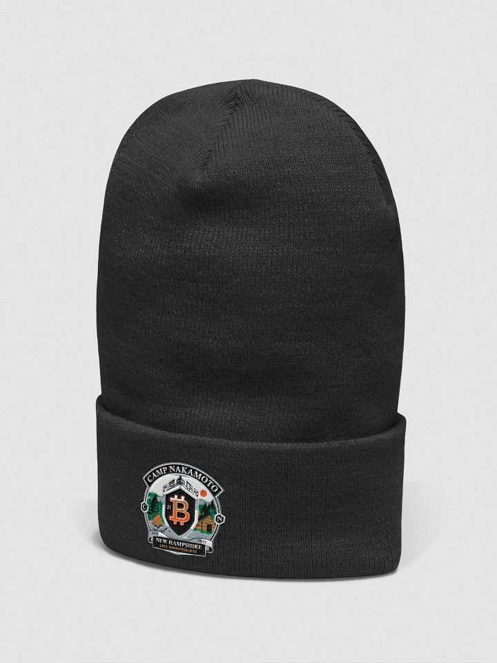 Yupoong Cuffed Beanie Black product image (2)