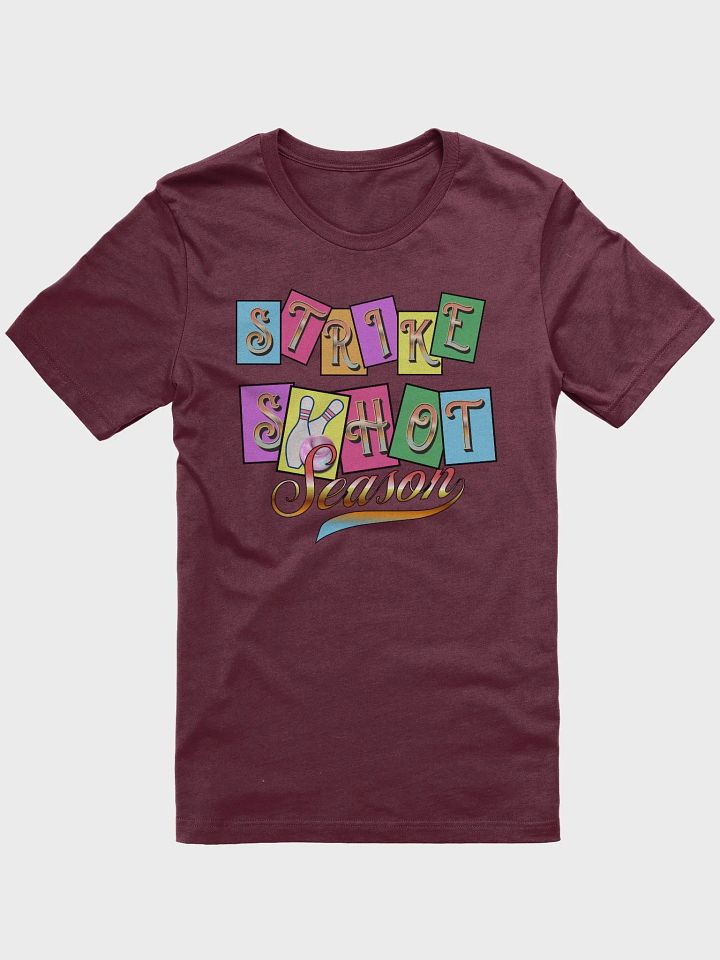 Strike Shot Season Bowling T-Shirt product image (31)