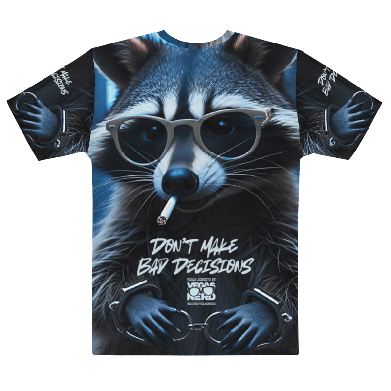 Don't Make Bad Decisions - AOP Polyester Unisex Tee product image (2)