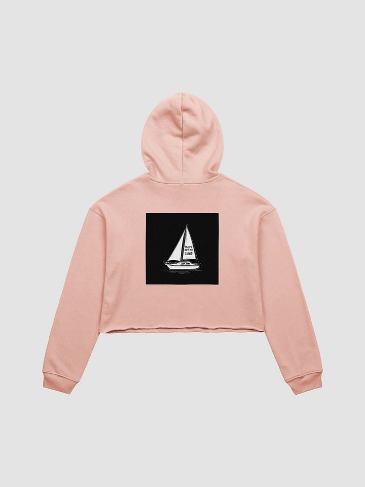 THERE ARE NO RULES WOMEN CROP HOODIE product image (10)